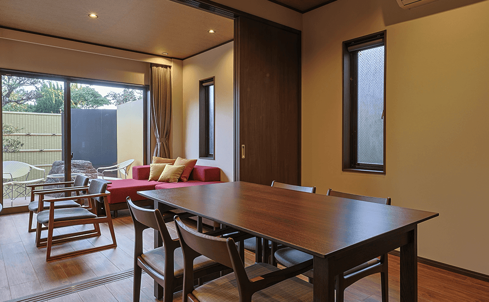 温泉露天風呂付客室、伊勢志摩