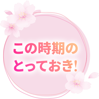 この時期のとっておき
